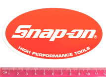 Snap-on (スナップオン) ステッカー オーバル小 米国スナップオン社純正 並行輸入 新品未使用_画像2