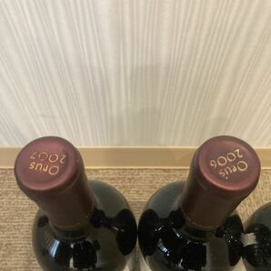 1円からオーパスワン OPUS ONE 赤 ワイン 2000年2006年2007年おまとめ！の画像6