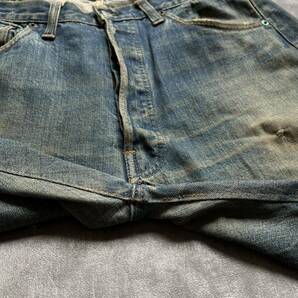 60-70's LEVI'S 501 66 BIGE（ビッグE）ズレカン神サイズW86cmVintageヴィンテージビンテージオリジナル赤耳66前期後期タイプWネームxxの画像4