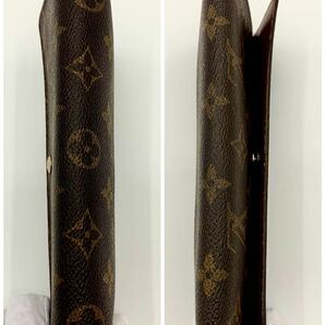 1円 LOUISVUITTON ルイヴィトン モノグラム ポシェット ポルトモネ クレディ 財布 1スタの画像3