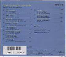 【CD】BON JOVI - SLIPPERY WHEN WET (ボン・ジョヴィ - ワイルド・イン・ザ・ストリーツ)_画像2