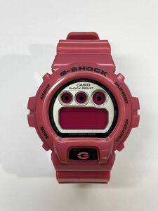 SOY723★60《ジャンク》★CASIO カシオ★G-SHOCK Gショック★DW-6900CS★ピンク★腕時計★動作未確認