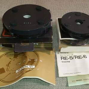 SONY オープンリールテープレコーダ用のエンドレステープカセット RE-5 RE-3A（接続動作未確認 ジャンク品）の画像5