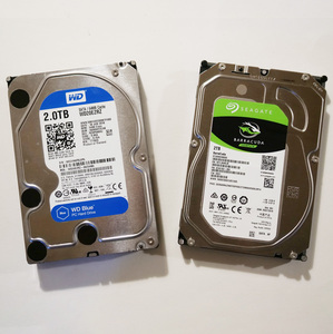  ★【動作確認済 SATA ハードディスク 2個セット】 WD Western Digital hdd 2tb & Seagate barracuda hdd 2tb ★