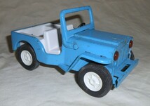 Tonka トンカ JEEP ジープ 車長約15.5cm ブリキ 玩具 車おもちゃ ミニカー 昭和レトロ_画像1