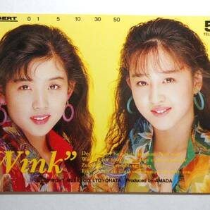 未使用 テレホンカード 50度数 Wink テレカ の画像1