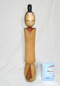 志藤尚山 創作こけし 高さ約34.5cm