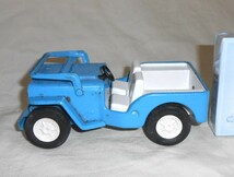 Tonka トンカ JEEP ジープ 車長約15.5cm ブリキ 玩具 車おもちゃ ミニカー 昭和レトロ_画像3