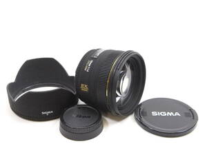 【美品】◎SIGMA シグマ 50mm F1.4 EX DG HSM レンズフード付 Nikon用