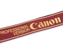 ◎Canon キヤノン カメラ ストラップ PROFESSIONAL VERSION 定形外郵便　220円_画像3