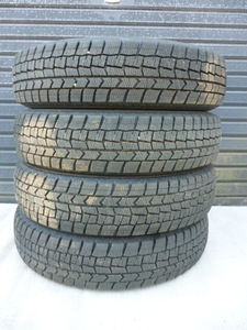 SH869　ダンロップ　ウィンターマックス02　145/80R13　2022年製　中古４本