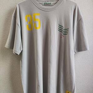 アスレタ ATHLETA プリントTシャツ（半袖）グレー sizeL 中古の画像1