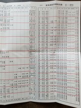 【鉄道資料】列車時刻表 笠戸船渠株式会社　あかつき 彗星 明星 月光 はと つばめ あさかぜ 東海道新幹線 他 S48（鉄道 時刻表 国鉄）_画像6