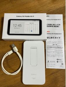 Galaxy 5G Mobile Wi-Fi SCR01 [ホワイト] 本体