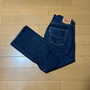 LEVI’S501BIGEセルビッチ71501濃紺 w34の画像3