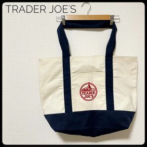 Trader Joe’s トレーダージョーズ　トートバッグ　バッグ　お出かけバッグ エコバッグ　丈夫　高級スーパー　アメリカ　人気