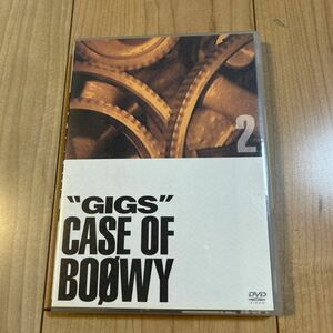 BOOWY「GIGS CASE OF BOOWY 2」DVD