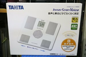 タニタ 体組成計 インナースキャンVoice BC-202 23年製 中古良品