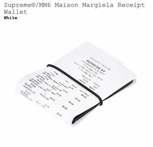 Supreme x MM6 Maison Margiela Receipt Wallet