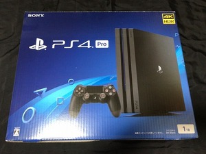 PS4 Pro CUH-7100B B01 Jet Black 本体+電源ケーブル+HDMIケーブ セット 起動確認済み HDD換装済み HDD1TB→SSD500GB