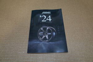 2024 RAYS ALL PRODUCT DATA BOOK 2024年1月版 167ページ 厚口版 ホイール カタログ 新品