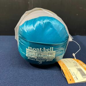 mont-bell モンベル Down Hugger 800FP バルサム ダウンハガー EX GOOSE GOWN グースダウン 寝袋 スーパースパイラル ストレッチ 未使用品の画像3