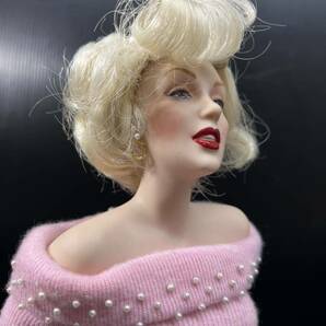 マリリンモンロー 普段着 特大 人形 フィギュア フランクリンミント セーター Franklin Mint Marilyn Monroe 48cm の画像6