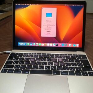 　MacBook 2017年になります。最新のOSが入っています。よろしくお願いします。ジャンク品になります