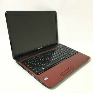 ★綺麗なレッド！SSD換装済、Windows11Pro★TOSHIBA 東芝 dynabook T451/46DR モデナレッド Core i5-2430M/メモリ8GB/SSD250GB/Office/HDMIの画像2