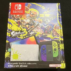 新品未開封品//Nintendo Switch（有機ELモデル）スプラトゥーン3エディション ニンテンドー スイッチ Joy-Con(L)(R) //★送料込