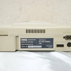 SEGA セガ HST-3220 セガサターン 本体のみ ゲーム機 4504088021の画像4