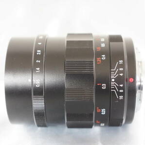 ⑦ VOIGTLANDER フォクトレンダー NOKTON 25mm F0.95 MICRO カメラレンズ 7004086011の画像5