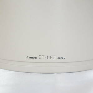 ⑦ Canon キャノン EF 300mm F2.8 L ULTRASONIC カメラレンズ ET-118Ⅱ フード ハードケース付き 7004118011の画像7