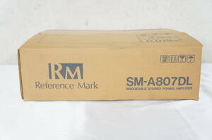 ① SANSUI サンスイ 山水 SM-A807DL Reference Mark パワーアンプ デッドストック 在庫品 0604181011