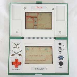 ① 動作品 Nintendo 任天堂 ZELDA ゼルダ ZL-65 海外版 GAME&WATCH ゲームウォッチ 箱 取説付き 4804196011の画像3