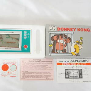 ③ 動作品 Nintendo 任天堂 DONKEY KONG JR. ドンキーコングJR. DJ-101 GAME&WATCH ゲームウォッチ 箱 取説付き 4804196011の画像1