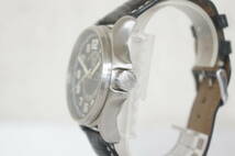 LUMINOX ルミノックス 1800/S1 デイデイト 裏スケ メンズ 自動巻き 腕時計 レザーベルト付き 8504123711_画像2