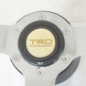 TRD 直径:約35cm ウッドステアリング ハンドル 7004171011の画像2