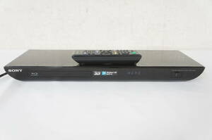 SONY ソニー BDP-S590 2012年製 BD/DVD ブルーレイプレーヤー リモコン付き 5304268011