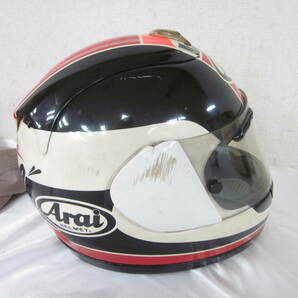 ② Arai RX-7 R III 59-60cm バイク ヘルメット フルフェイス 5904251011の画像5