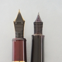 PARKER パーカー ペン先18K-750 PLATINUM プラチナ ＃3776 ペン先14K 万年筆 他 未使用含む 3本セット 筆記用具 5904096021_画像4