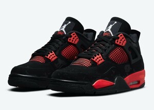 AIR JORDAN 4 RETRO "CRIMSON" CT8527-016 （ブラック/マルチカラー/マルチカラー）