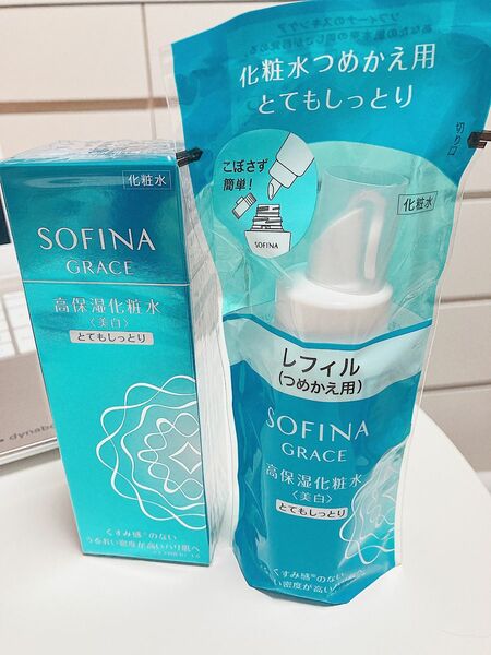 花王 SFグレイス 高保湿化粧水美白とても 140ml レフィル セット