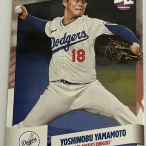 ☆山本由伸 限定生産 2024 topps BIG LEAGUE ロサンゼルス・ドジャース オリックスバファローズ