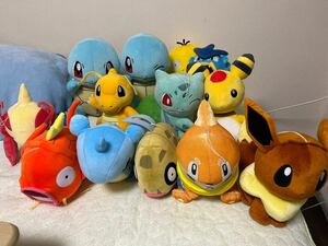 ポケモン ぬいぐるみ 詰め合わせ コロッとまんまるぬいぐるみ ヒンバス ミロカロス コイキング ギャラドス ラプラス コダック その他諸々