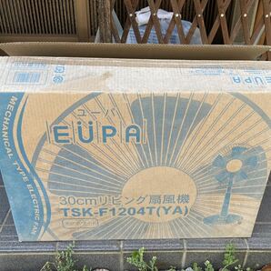 【難あり 説明欄必読】30㎝リビング扇風機 EUPA TSK-F1204T(YA) 平成レトロ 昭和レトロ【当日決済のみ】の画像1