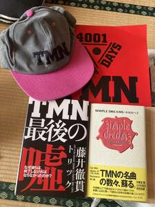 【説明欄必読】ＴＭＮ 4001DAYS GROOVE ツアーパンフ キャップ＋ステッカーおまけ TM NETWORK パンフレット【当日決済できる方のみ】