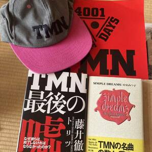 【説明欄必読】ＴＭＮ 4001DAYS GROOVE ツアーパンフ キャップ＋ステッカーおまけ TM NETWORK パンフレット【当日決済できる方のみ】の画像1