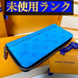 128【ほぼ未使用ランク】★最新★ルイヴィトン★ジップ 長財布 ヴェルティカル モノグラム タイガラマ★正規品★ 