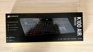 CORSAIR Bluetooth K100 AIR Ultra-Thinワイヤレスゲーミングキーボード 薄型メカニカルキーボード